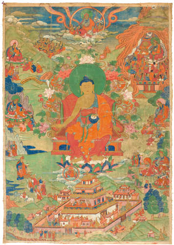 THANGKA DES PADMASAMBHAVA.