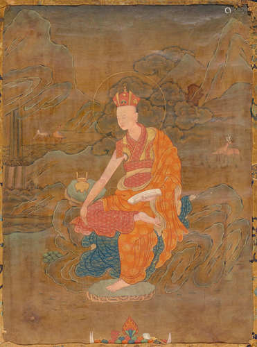 THANGKA EINES TAI SITU DER KARMA-KAGYÜ-SCHULE.