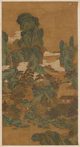 LANDSCHAFT NACH QIU YING (c. 1494-1552).