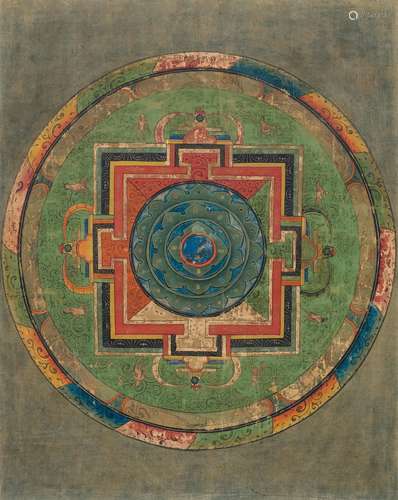 ANIKONISCHES MANDALA.