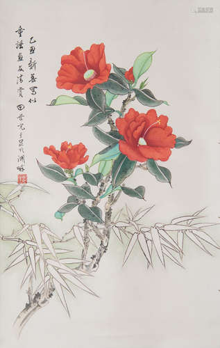 田世光  花卉