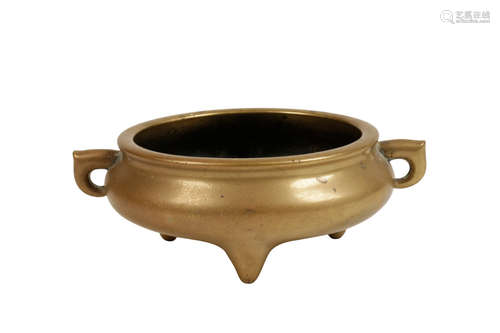 BRONZE CENSER, 17TH CENTURY