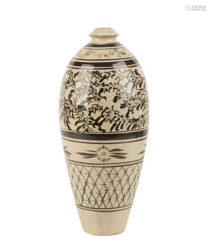 'CIZHOU' PAINTED VASE, MING OR LATER