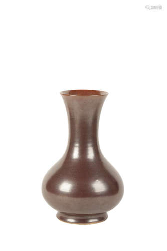 RARE COPPER-GLAZE VASE, QING DYNASTY, 18TH CENTURY