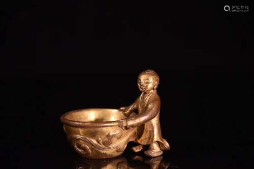 A GLIT-BRONZE WASHER