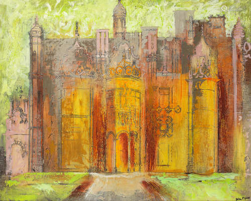 Harlaxton Manor II 122 x 152.8 cm. (48 x 60 1/8 in.) John Piper C.H.(British, 1903-1992)