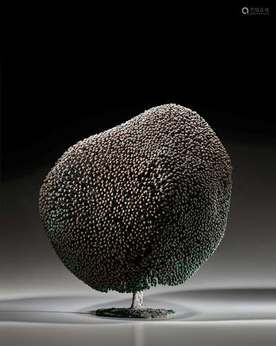 Untitled (Bush Form)circa 1970welded copper and bronze, with applied patinaheight 24 1/2in (62cm); width 22 1/2in (57cm); depth 21in (53.5cm)    Harry Bertoia (1915-1978)