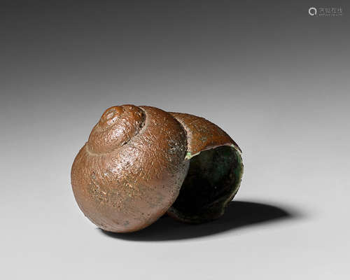 Escargot1961snail shell, coated in bronze and applied with brown patinaheight 1/2in (4cm); width 1 1/2in (4cm); depth 1 1/4in (3cm)  Claude Lalanne (born 1927)