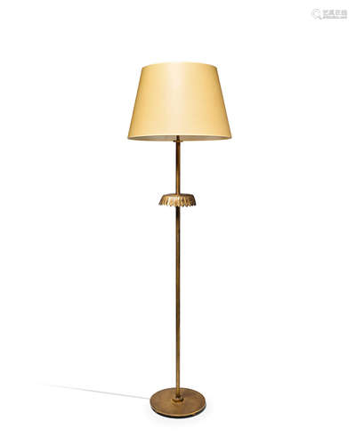 Papyrus Floor Lampcirca 1939executed circa 1960, gilt-steel, stamped 'ARTE DECOR MEXICO'height 57in (145cm); diameter 16 1/4in (41cm)  Marc du Plantier (1901-1975)