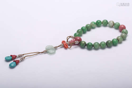 Chinese Jadeite bracelet.