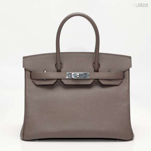 爱马仕 Birkin 30 锡器灰 Epsom