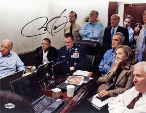 奥巴马 2011年 签名照片（指挥击毙本拉登）