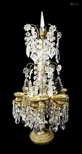 Crystal Candelabra Style Table Lamp