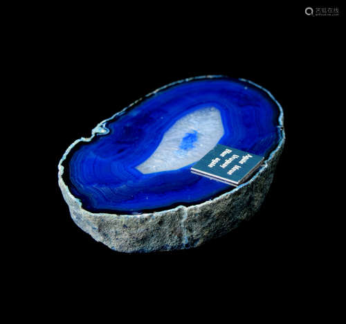 An Uraguay Blue Agate Speciment