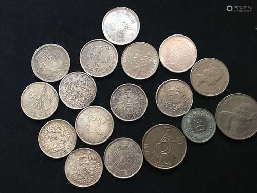 A Set of Chinese Coins