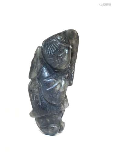 A Carved Jade Child