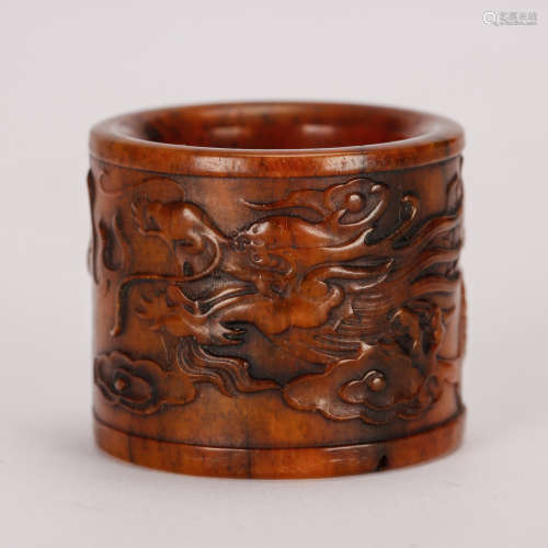 CHINESE ANTIQUE THUMB RING