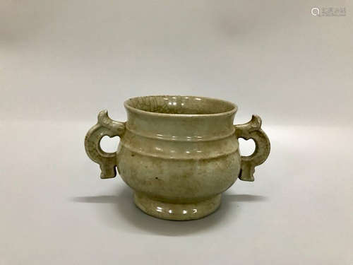 Chinese Ru Ware Sky Blue Glaze Burner