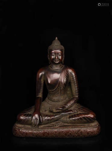 Chinese Yong Le Bronze Buddha