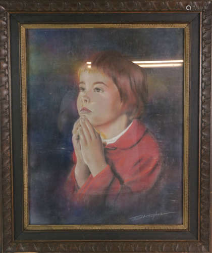 European Painting of a boy 