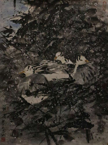 Wang, NaiZhuang. Chinese water color painting