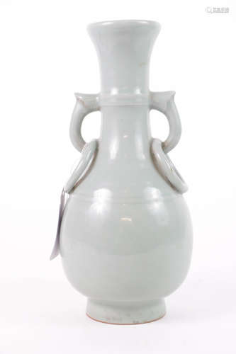 Chinese celadon glazed porcelain vase