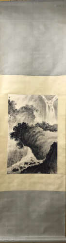 Chinese Ink Painting On Paper,Signed