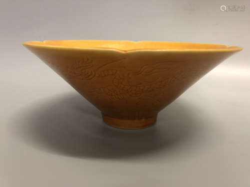 Chinese Monochrome Glaze Bowl