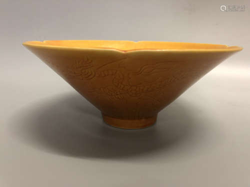 Chinese Monochrome Glaze Bowl