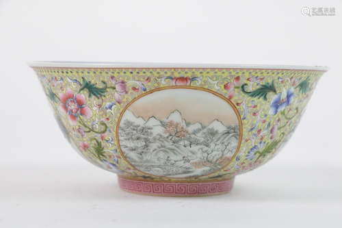 Chinese blue and white porcelain bowl