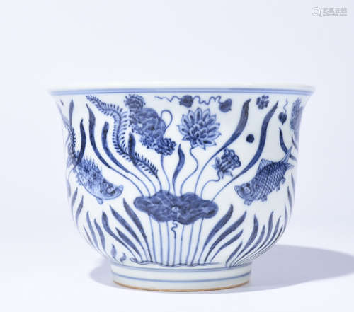 Chinese Blue And White Pocelain Bowl