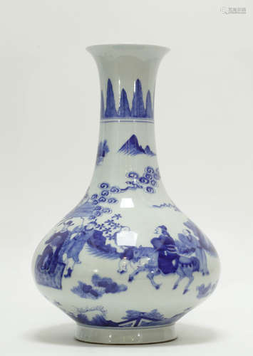 Chinese Blue/White Porcelain Vase