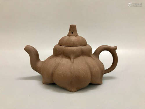 Chinese Ming Dynasty Jia Jing Zisha Tea Pot