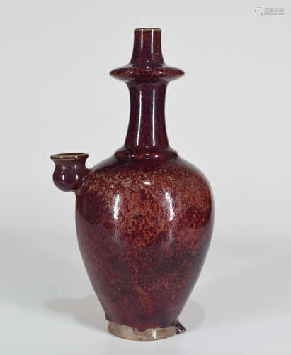 Chinese Red Oil Pocelain Vase