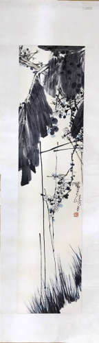 Chinese Ink Color Painting On Paper