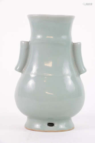 Chinese celadon glazed porcelain vase