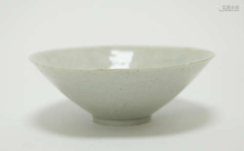 Chinese White Glazed Ceramic Bowl