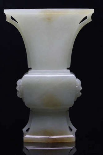 HETIAN JADE FINE DECORATED GU