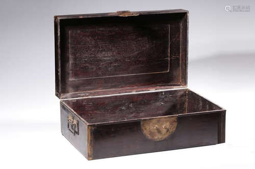 FINE ROSEWOOD SQUARE BOX