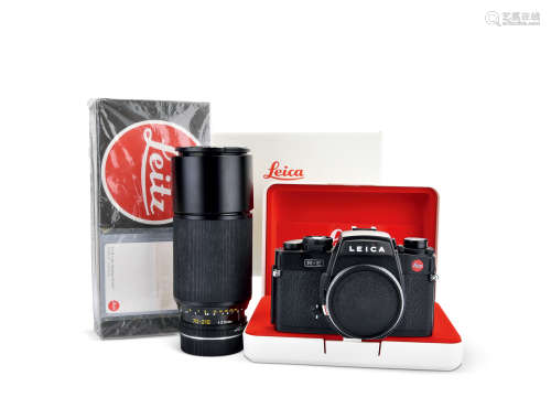 Leica R-E Camera with Leitz Vario-Elmar-R 70-210mm f/4.
