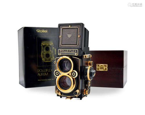 Rollei 35S Gold 24 Karat Rangefinder Camera.