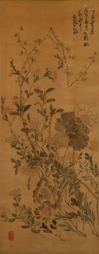 CHINESE SCROLL PAINTING