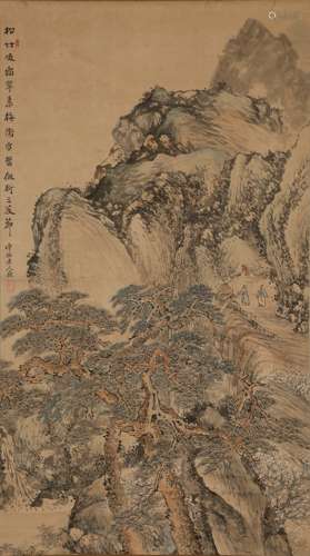 CHINESE SCROLL PAINTING