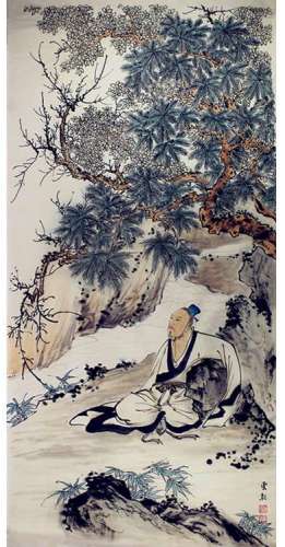 CHINESE PAINTING, SIGNED CHEN  SHAO MEI (1909-1954)