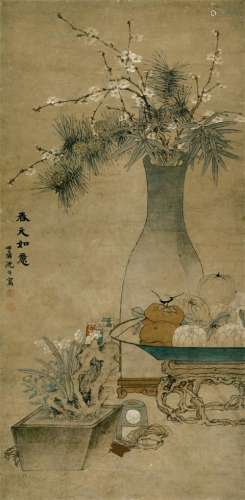 SHEN HUAN (1139—1191); FLOWER