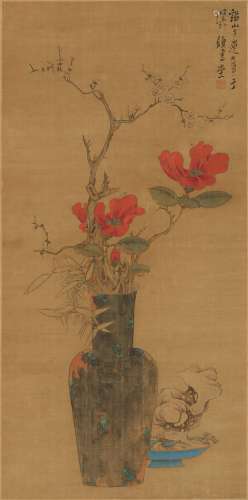 CHEN HONG SHOU ( 1599～1652), FLOWER