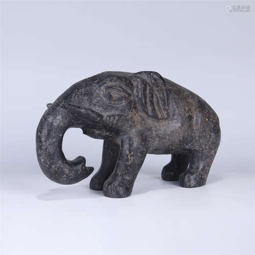 CHINESE METEROLITE IRON ELEPHANT