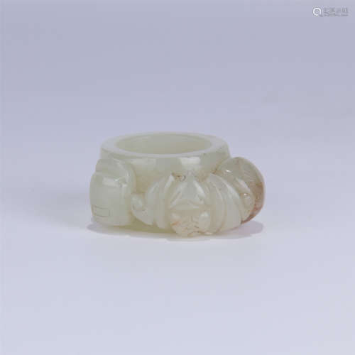 CHINESE JADE ARCHER'S RING