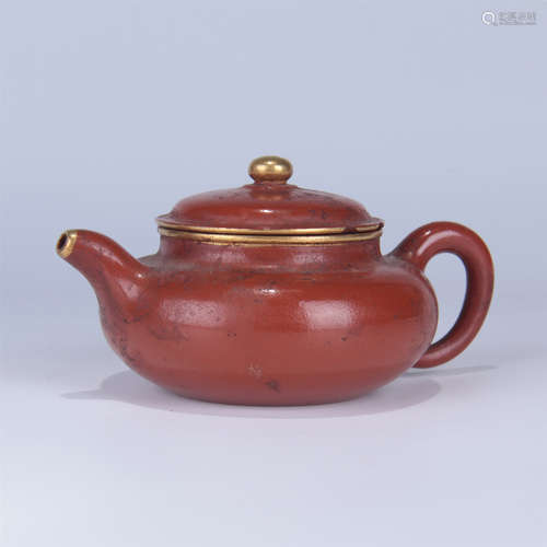 CHINESE YIXING ZISHA CLAY TEA POT