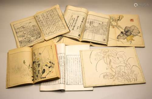 Lot divers sur le Japon : six livres brochés (acci...